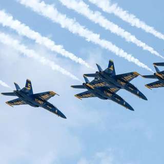 Blue Angels Flyover Sparks Safety Review, Prompter Scandal Sparks Trading Debate, Santa Monica Debuts Eco Festival, Hawks Strike Free TV Deal, and more...