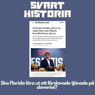 Så vad händer rekommenderar: Svart historia om Floridas planer på att lära elever att förslavade tjänade på slaveriet