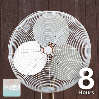 Fan Sound White Noise (8 Hours) | Soothing Ambience for Sleeping