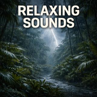 Relaxing Sounds – Jungle Rain and Thunder | Sleep, Study, Focus | (8 Hours)