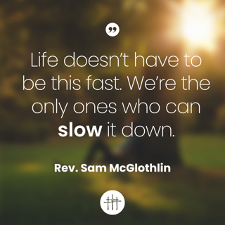 A Holy Resistance to Hustle - "Discernment" by Rev. Sam McGlothlin