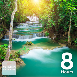 Peaceful Waterfall Sounds (8 Hours) | Waterfall Sounds for Sleeping & Meditation