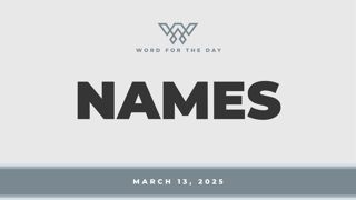 Names