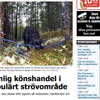 Moralistisk journalistik och Efterlyst-bråk