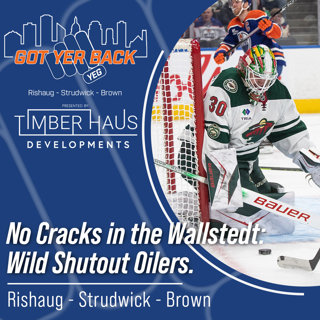 No Cracks in the Wallstedt: Wild Shutout Oilers.