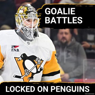 The Penguins' young goalies BATTLE IT OUT on day one of camp!