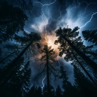 😴⛈️🎵 The ENCHANTING MUSIC Meets the Rumbling of the STORM for a RESTORATIVE SLEEP and a PEACEFUL MIND