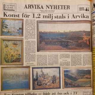 Konstkuppen på Arvika Nyheter ‒ del 3/3: "Tjuvarna försökte att sälja tillbaka konsten"