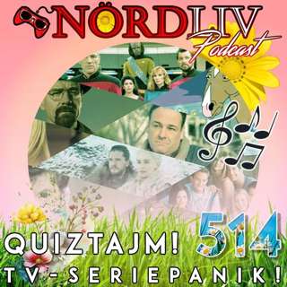 Avsnitt 514 - QUIZTAJM! Tv-seriepanik! / SOMMARAVSNITT 2025