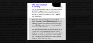 Blogcast: Don't Do What Sirius XM Did