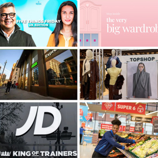 Five Things Friday UK - Aldi pay rise, Topshop Liberty comeback, Asda Express expansion, JD Sports earnings, The Very immersive fashion