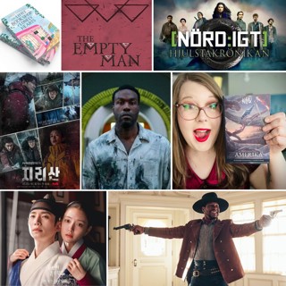 352. Den med Gabrielle de Bourg, Candyman, The Empty Man, romance på ljudbok, Jirisan, The Harder They Fall, en massa Call of Cthulhu och Hjulstakrönikan S01E05