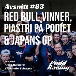 83. Red Bull Vinner, Piastri på Podiet & Japans GP