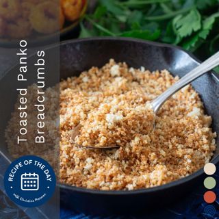 Toasted Panko Breadcrumbs