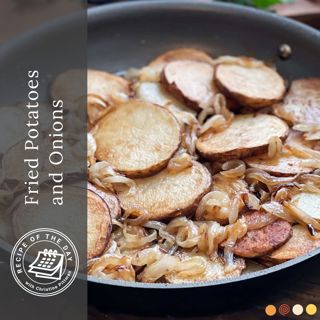 Fried Potatoes and Onions