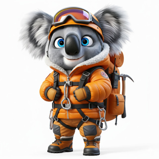 The Sticky Superhero Feet - An Adventure Koala Story