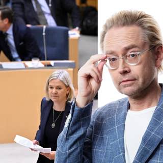 Fredrik Furtenbach: Intressant att Andersson (S) inte kritiserade regeringens migrationspolitik