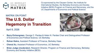 Matrix on Point: The U.S. Dollar Hegemony in Transition