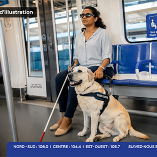 Inclusion et accessibilité : Metro Express ouvre grand ses portes aux chiens guides et d’assistance