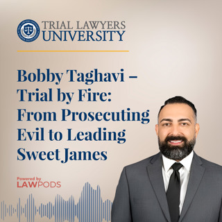 Bobby Taghavi – Trial by Fire: From Prosecuting Evil to Leading Sweet James