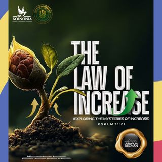 THE LAW OF INCREASE EXPLORING THE MYSTERIES OF INCREASE WITH APOSTLE