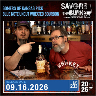 EP 233 - Blue Note Uncut Wheated Straight Bourbon Whiskey Single Barrel picked by Gomers of Kansas