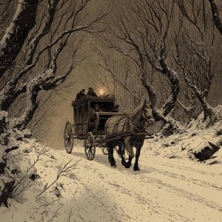 The Phantom Coach: A Holiday Ghost Story