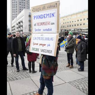 Konspirationstänkandet tog greppet om hans sambo