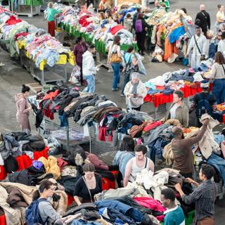 Mass-produced fashion slop