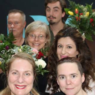 Nisti Sterk, Hans Marklund, Ingrid Carlberg och Jack Werner!