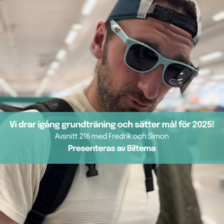 216. Vi drar igång grundträning och sätter mål för 2025!