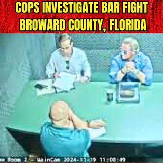 Cops Investigate Bar Fight - Broward County, Florida