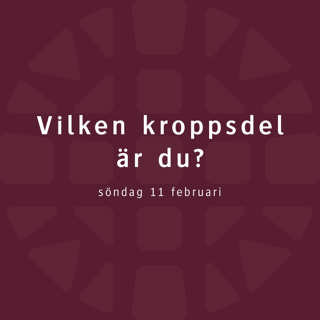 Vilken kroppsdel är du? – Lovisa Almén