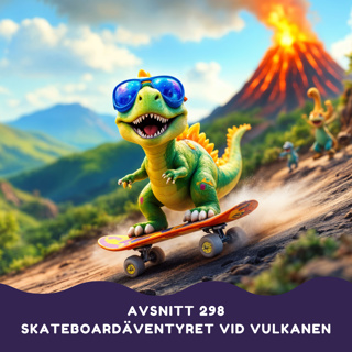 Skateboardäventyret vid vulkanen