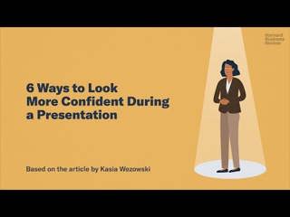 6 Ways to Look More Confident During a Presentation