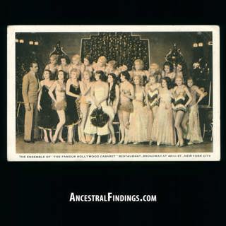 AF-1112: Showgirls and Spotlight: The Hollywood Cabaret on Broadway | Postcards from the Past