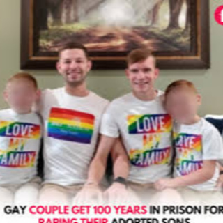 Gay Couple R@pe their adopted boys face 100 Yrs