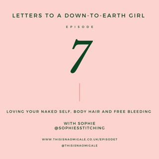 Loving your naked self, body hair and free bleeding