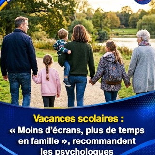 Vacances scolaires : « Moins d’écrans, plus de temps en famille », recommandent les psychologues