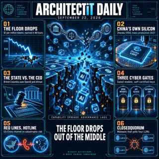 ArchitectIT Daily AI News — 2026-09-22: The Floor Drops Out of the Middle