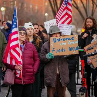 Trump aid freeze, India stampede, immigration raids and Congo violence