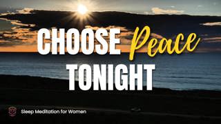 Sleep Meditation ☮️ Affirm Peace & Drift into Deep Sleep