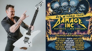 “Damage Inc Frontman Talks Metallica, Aussie Tour, & Backstage Brisbane Story”