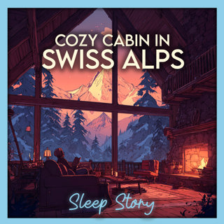 Cozy Swiss Alps Cabin in the Snow | Relaxing Sleep Story for Adults, Bedtime Story for Deep Sleep & Fall Asleep Fast