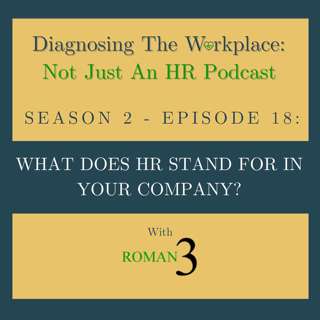 What Does HR Stand For In Your Company?