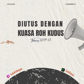 Diutus Dengan Kuasa Roh Kudus