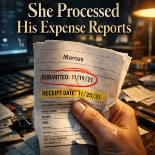 She Processed His Expense Reports. Then She Read Them.