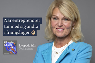 Anna Hallberg. Inkluderande globalisering och entreprenörskap