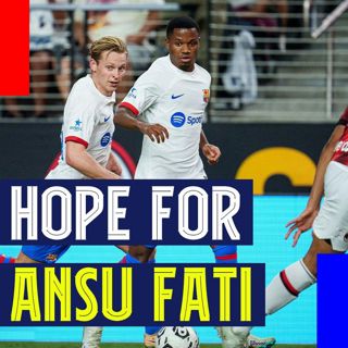 Hope for Ansu! Dembele Watching on as Barcelona beat AC Milan