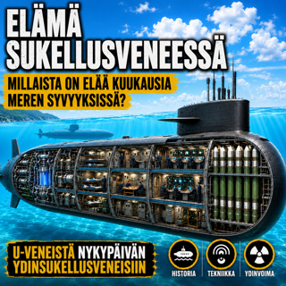 Elämä sukellusveneessä – Millaista on elää kuukausia meren syvyyksissä? | Toisen maailmansodan U-veneistä moderneihin ydinsukellusveneisiin